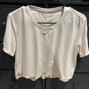Nike Women's White Crop Top